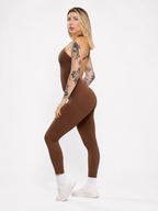 Macacão Aspen Sculpt — Preto