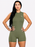 Macacão Malibu Sculpt — Preto