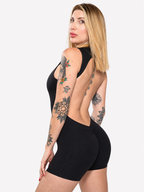 Macacão Malibu Sculpt — Preto