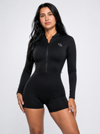 Macacão Soho Long-Sleeve — Preto