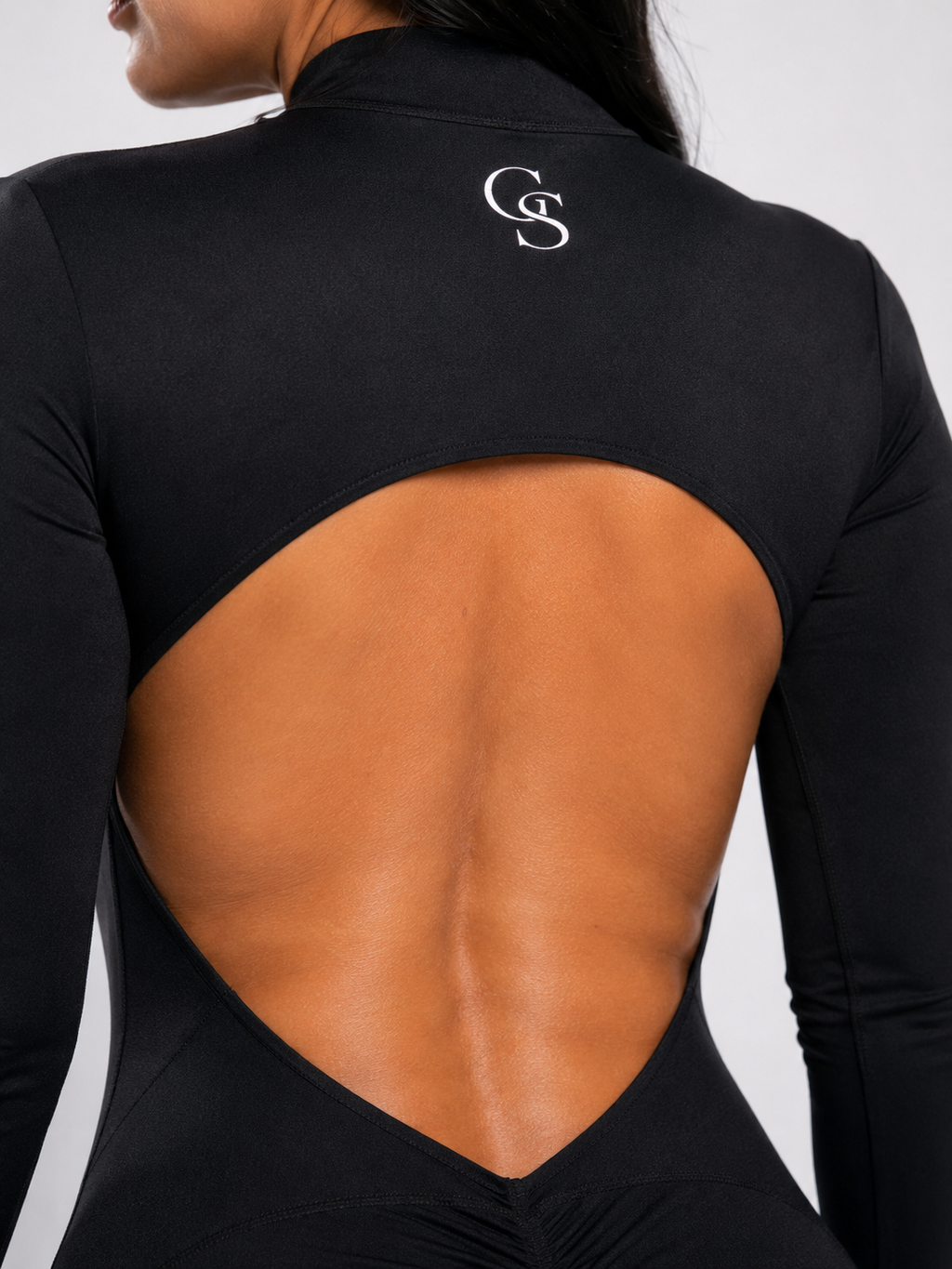 Macacão Soho Long-Sleeve — Preto