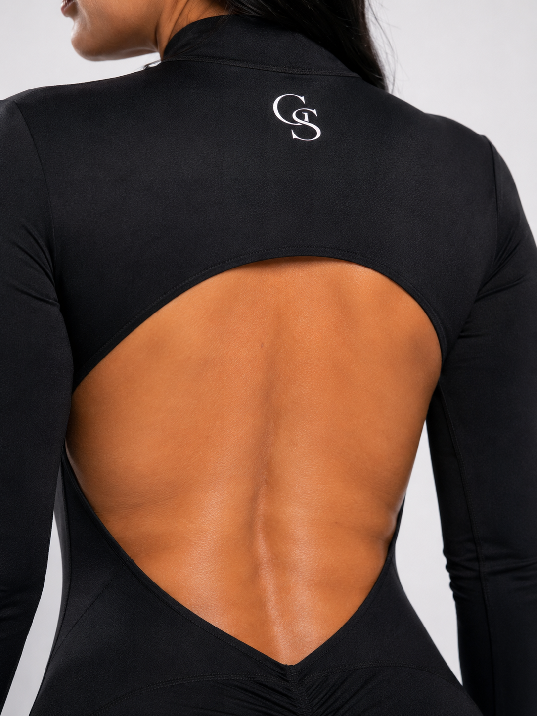 Macacão Soho Long-Sleeve — Preto
