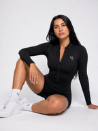 Macacão Soho Long-Sleeve — Preto