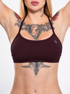 Top Laguna V-Neck — Marrom