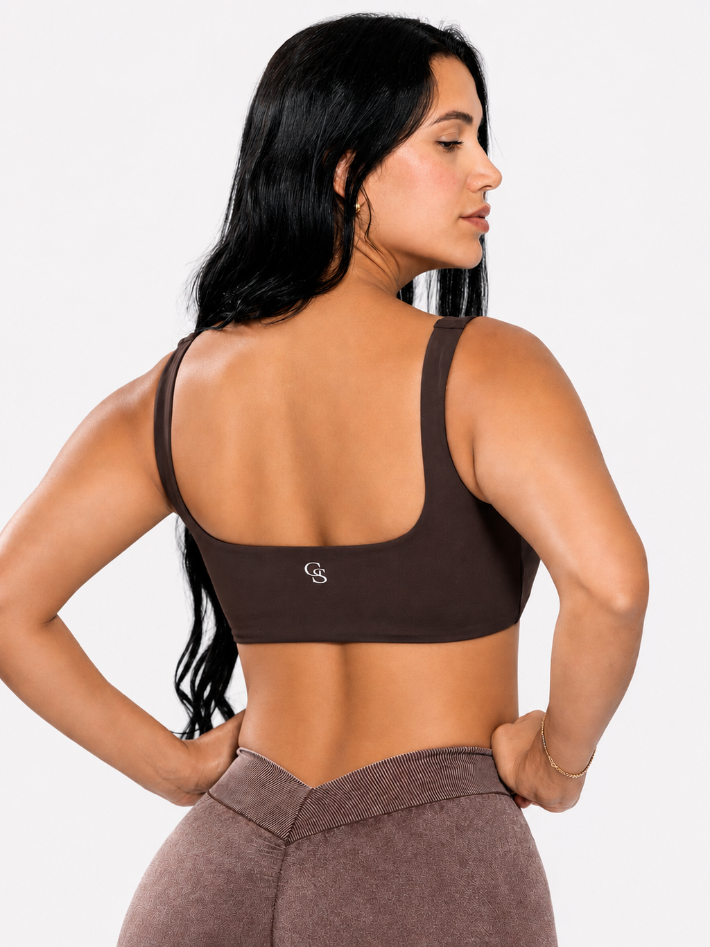 Top Savannah Straight-Neck — Preto