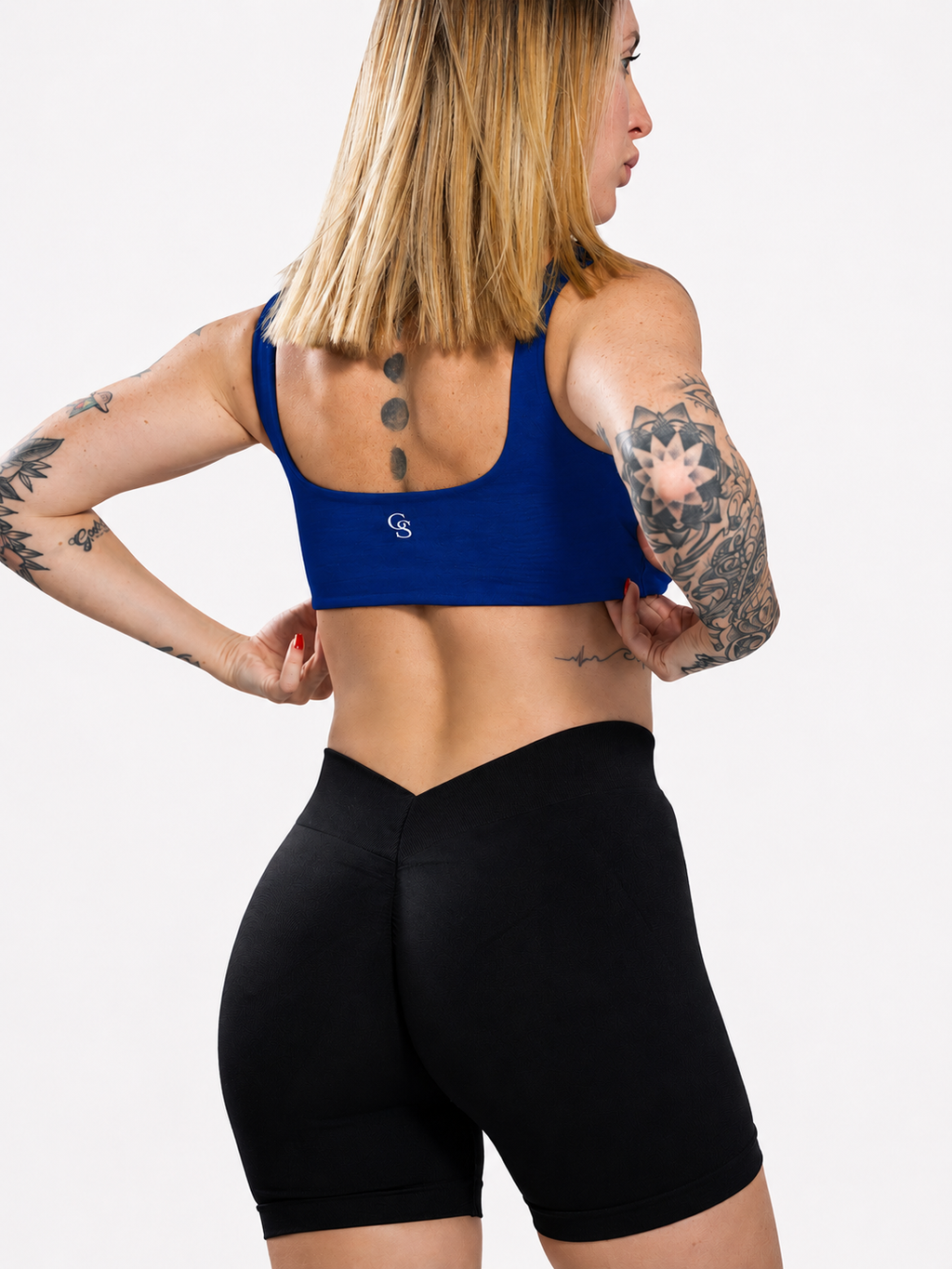 Top Savannah Straight-Neck — Preto