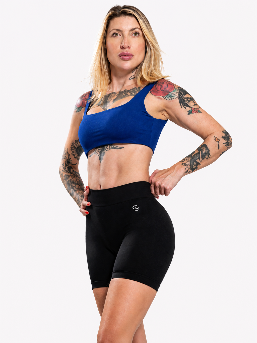 Top Savannah Straight-Neck — Preto