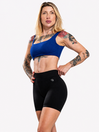 Top Savannah Straight-Neck — Preto