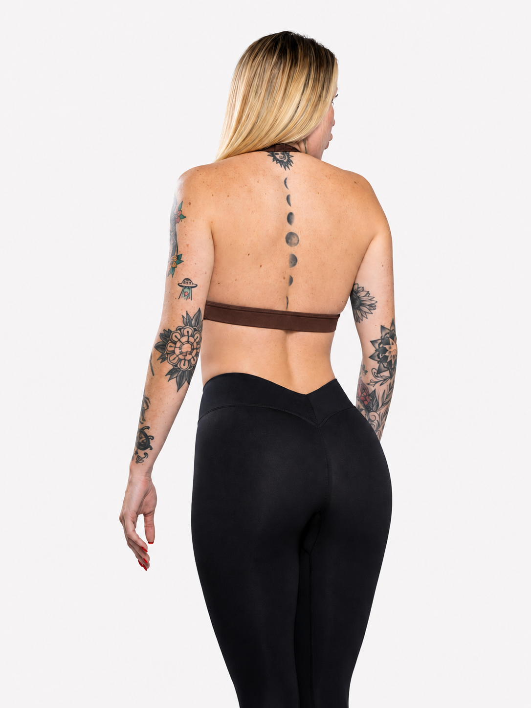 Top Laguna V-Neck — Marrom