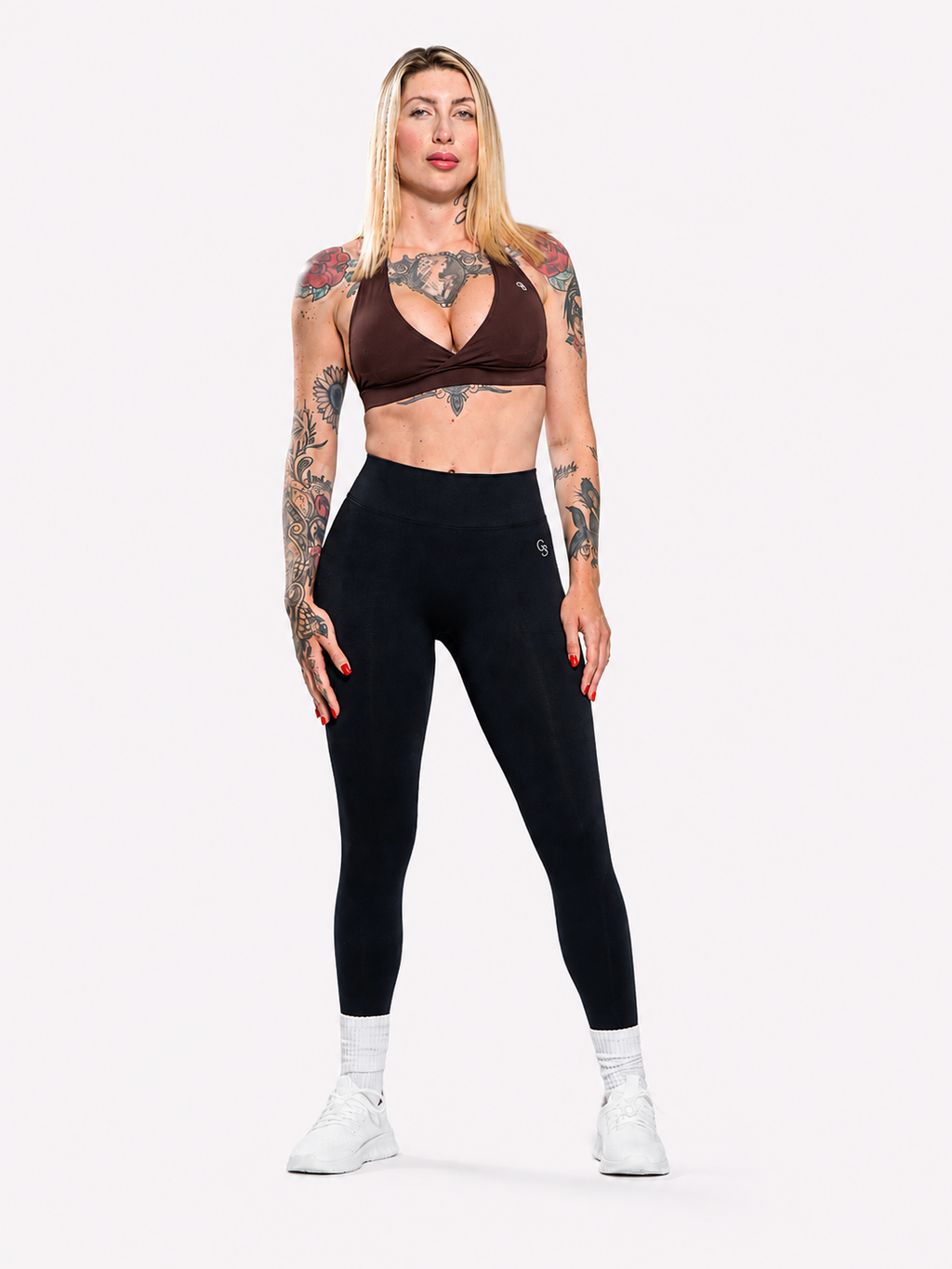 Top Laguna V-Neck — Preto