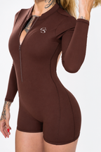 Macacão Soho Long-Sleeve — Preto