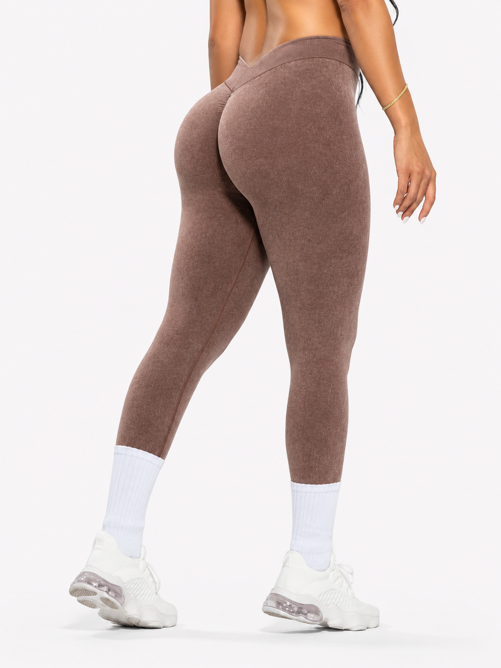 Legging Sedona Stone-Wash — Marrom